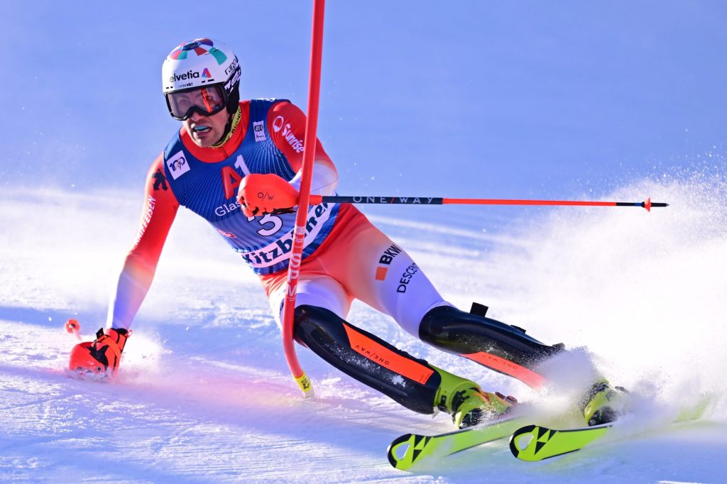 Daniel Yule fährt in Kitzbühel erneut um den Sieg mit