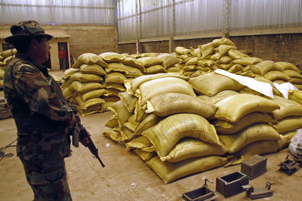 33 Tonnen Kokain in Bolivien beschlagnahmt