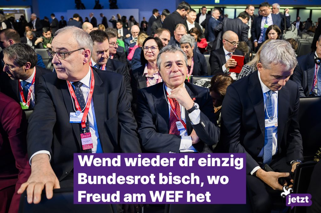 Der WEF-Zirkus ist in vollem Gange