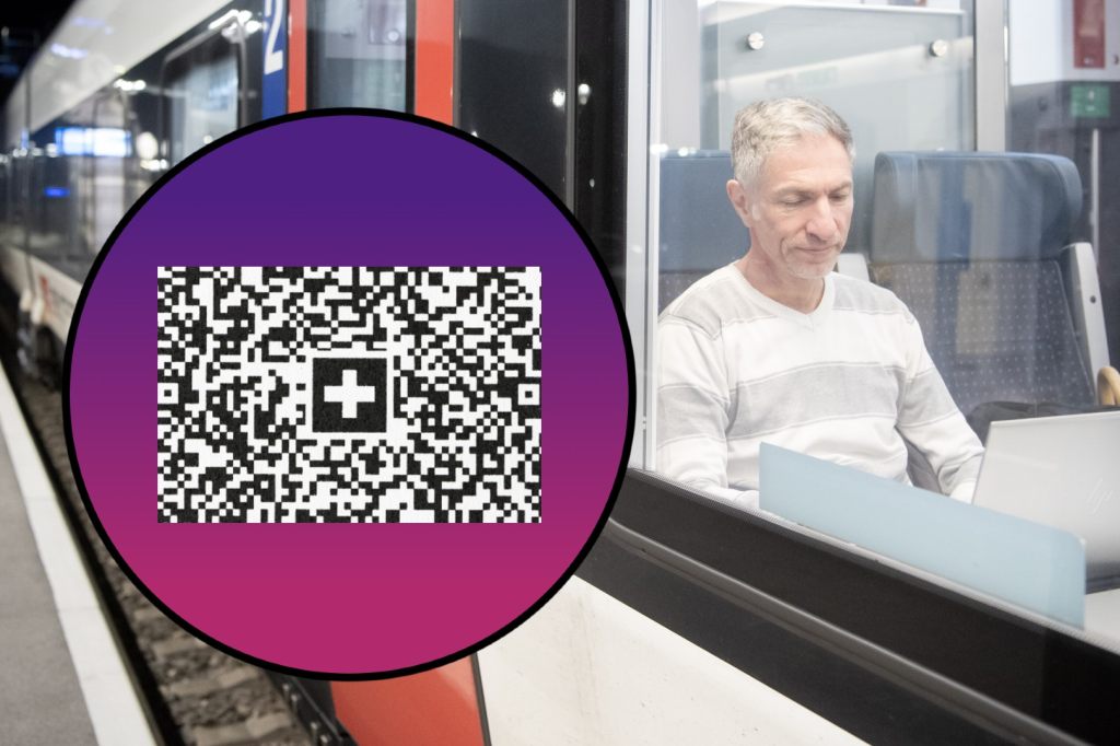 Neu kannst du Vorfälle im Zug via QR-Codes melden