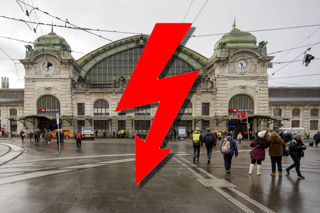 Zugverkehr beim Bahnhof SBB funktioniert wieder