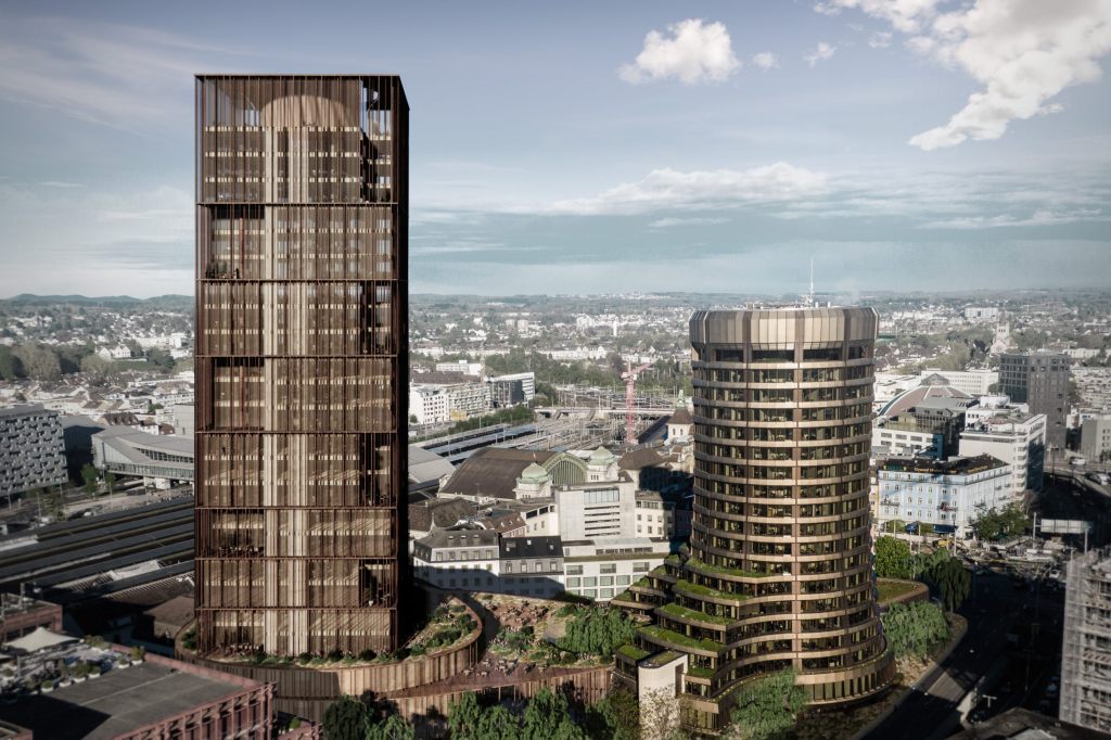 BIZ zeigt Designs von Stararchitekten für neuen Turm