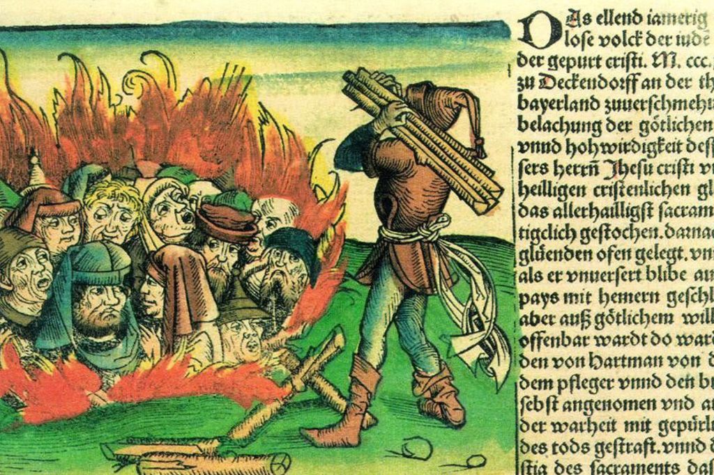 Im Rathaus wird den Juden gedacht, die 1349 ermordet wurden