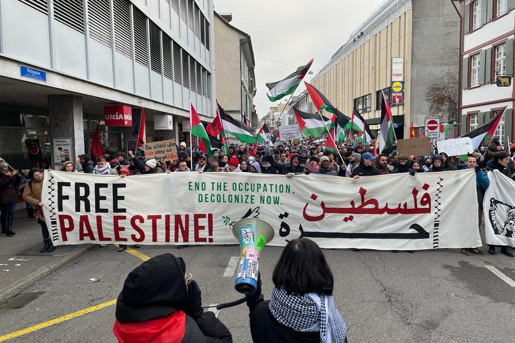 Nationale Palästina-Kundgebung: Demonstration verlief friedlich