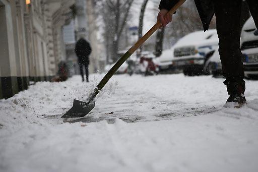 Der Winterdienst für die Trottoirs verzögert sich