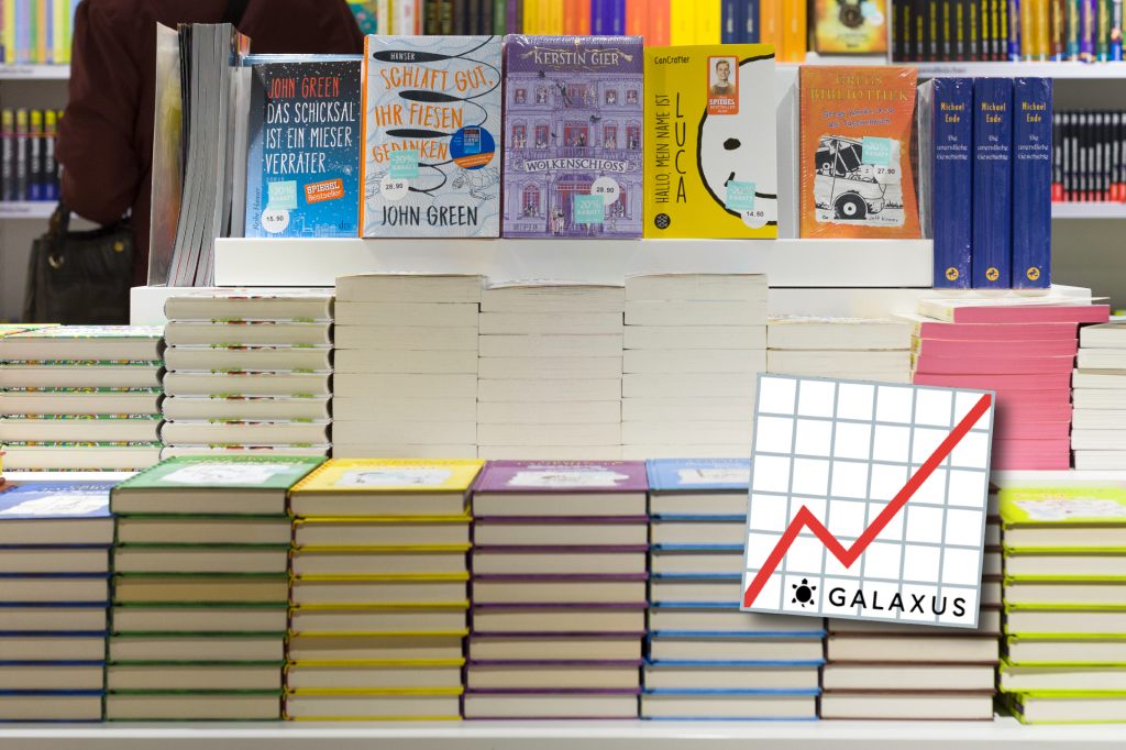 Rekordjahr für Bücherbestellungen bei Galaxus
