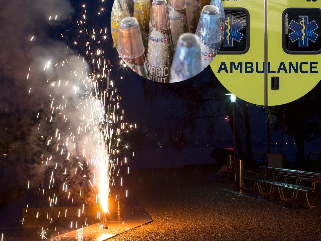 So viele Einsätze gab es wegen Silvester