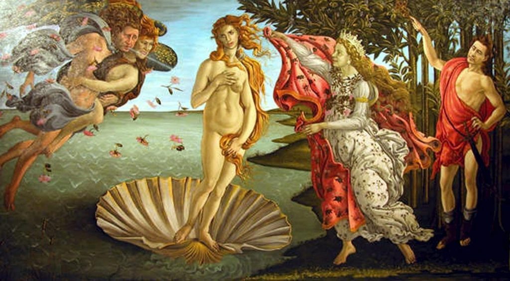 Militante Klimaschützer bekleben Venus von Botticelli