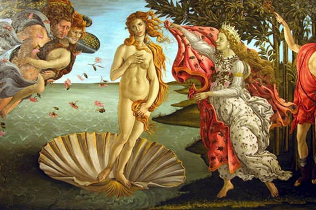 Militante Klimaschützer bekleben Venus von Botticelli