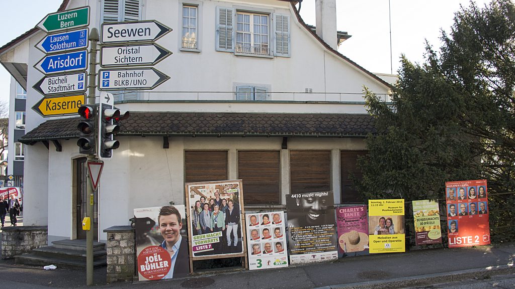 Kampf gegen den Plakat-Wildwuchs