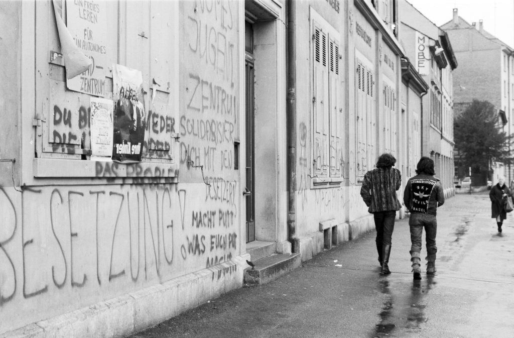 "Das AJZ soll bleiben": Als Jugendliche 1981 das ehemalige Postgebäude besetzten