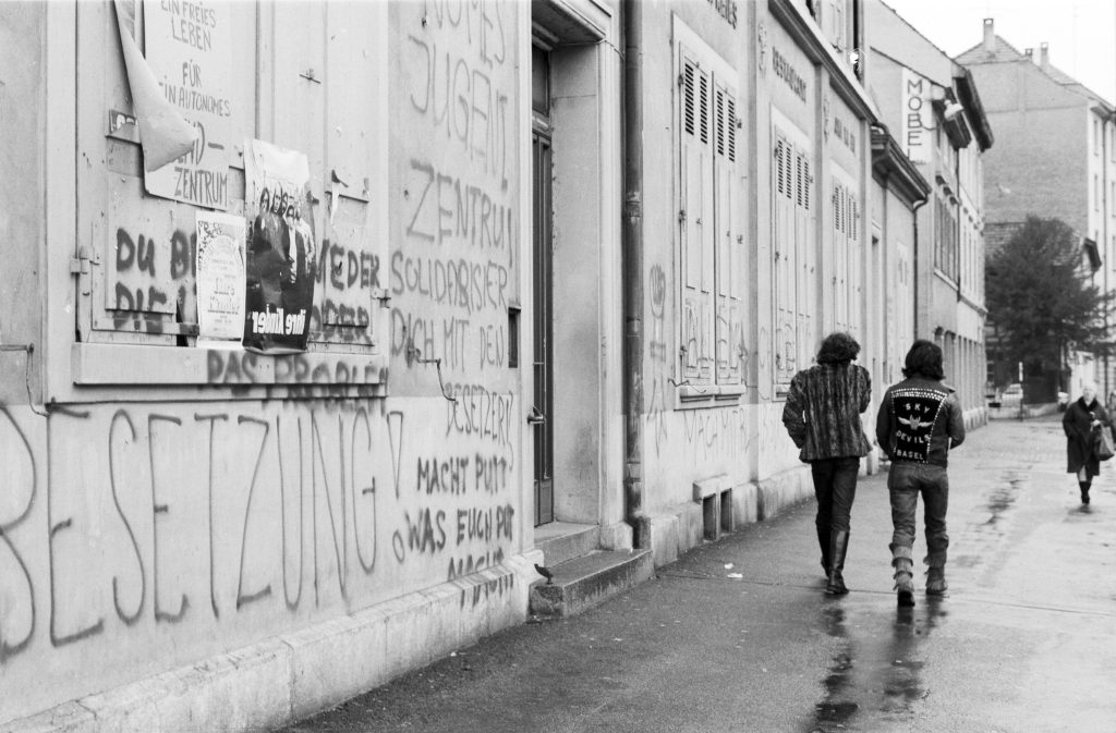 "Das AJZ soll bleiben": Als Jugendliche 1981 das ehemalige Postgebäude besetzten