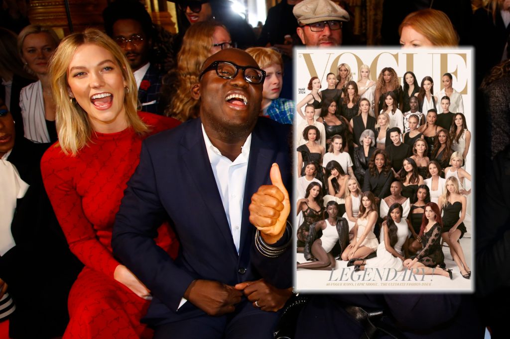 40 Frauen auf dem Cover: Britischer «Vogue»-Chef verabschiedet sich