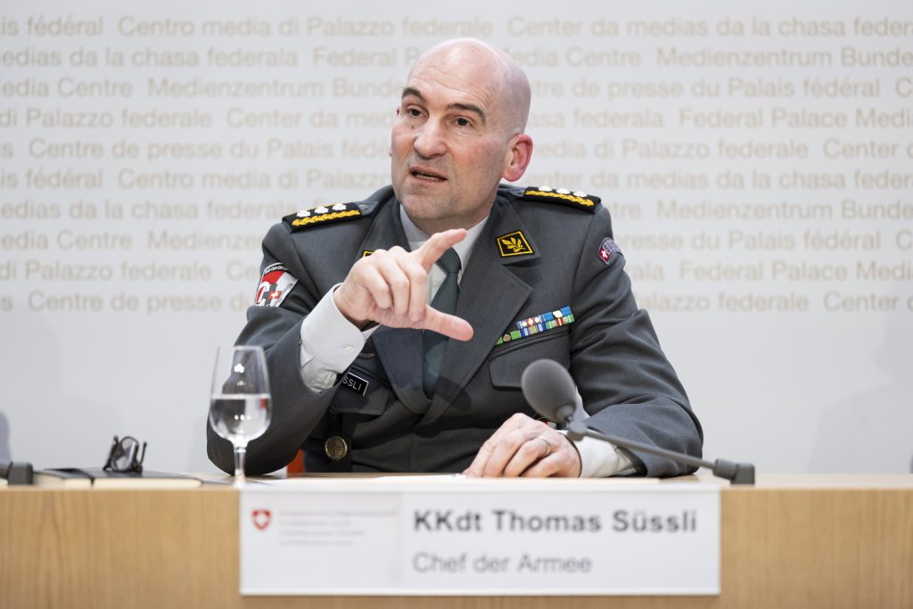 Finanzkommission kritisiert Kommunikation von Armeechef Süssli