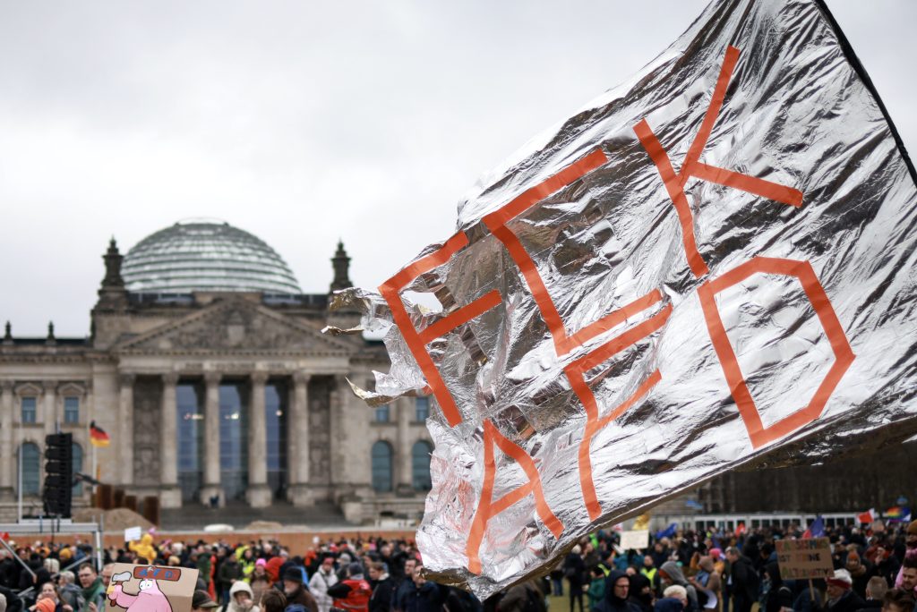 Mehr als 150&#8217;000 Personen demonstrieren gegen rechts in Berlin
