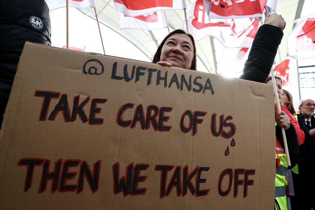 Verdi-Warnstreik bei Lufthansa beendet