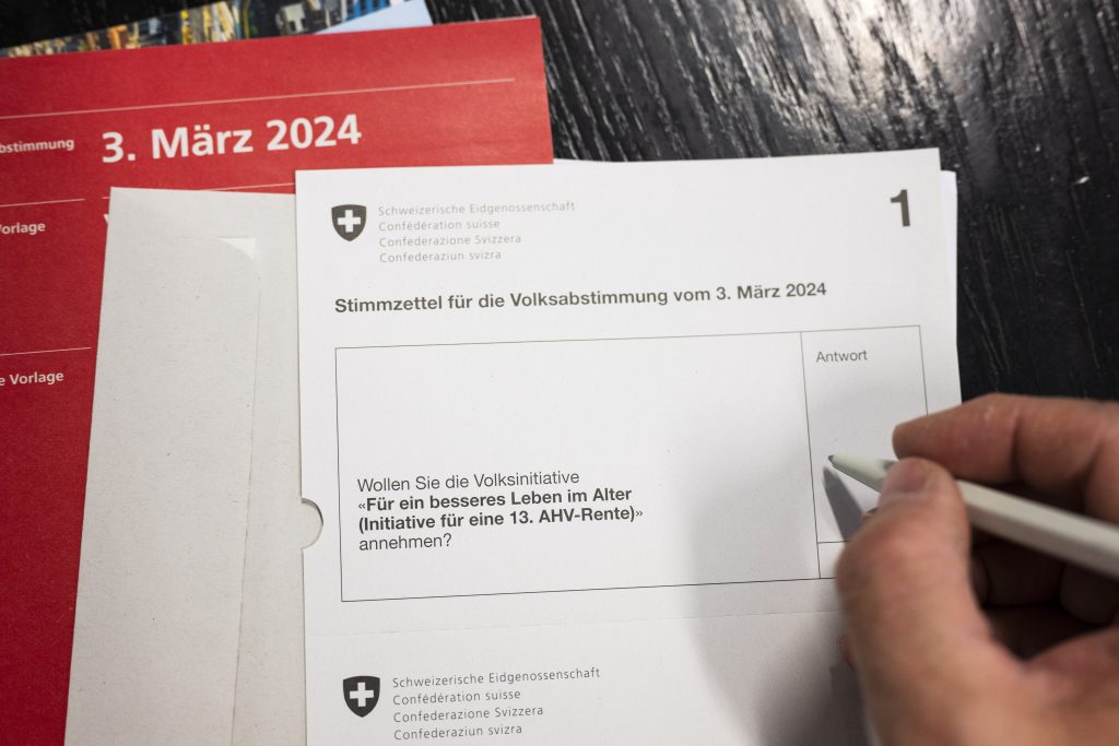 Initiative für 13. AHV-Rente ist weiterhin auf Ja-Kurs