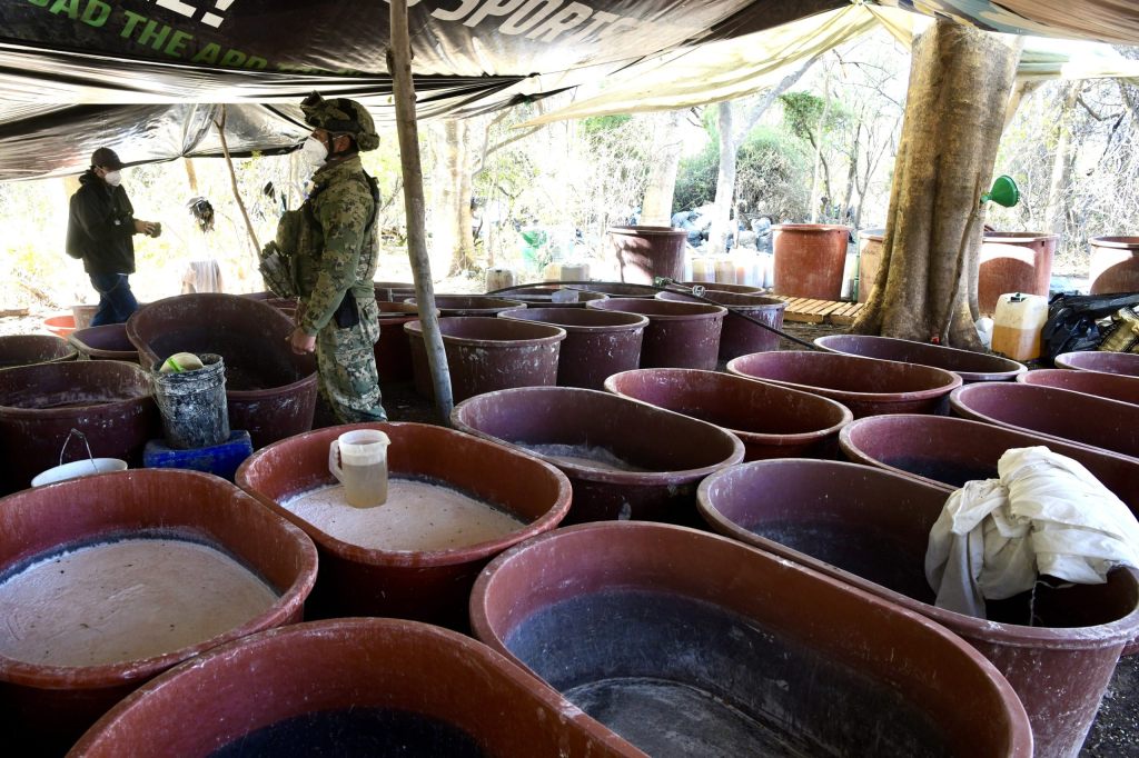 Mexikanische Armee stellt hier über 40 Tonnen Meth sicher