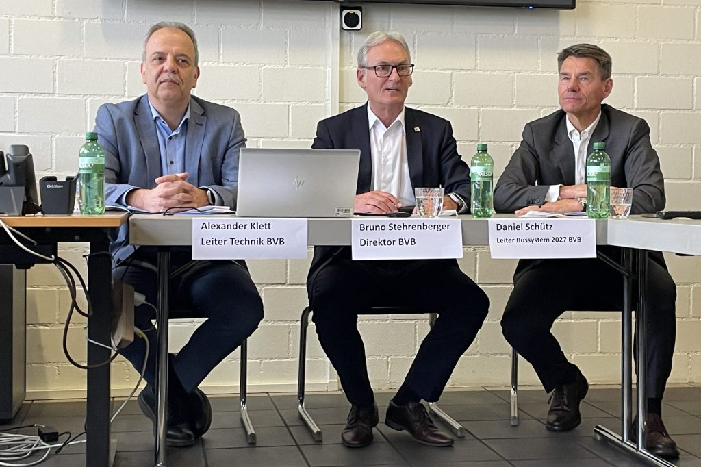 BVB bauen für ihre E-Busse die grösste Indoorladeanlage Europas