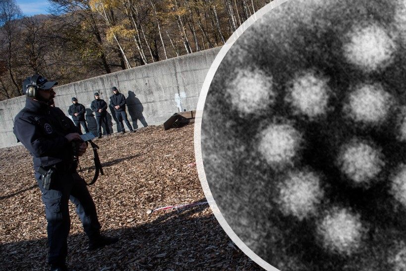 In der Rekrutenschule für Spezialkräfte greift das Norovirus um sich