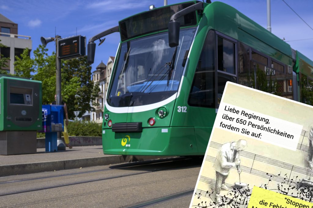 Befürworter des Musical Theaters starten Plakataktion in Trams und Bussen