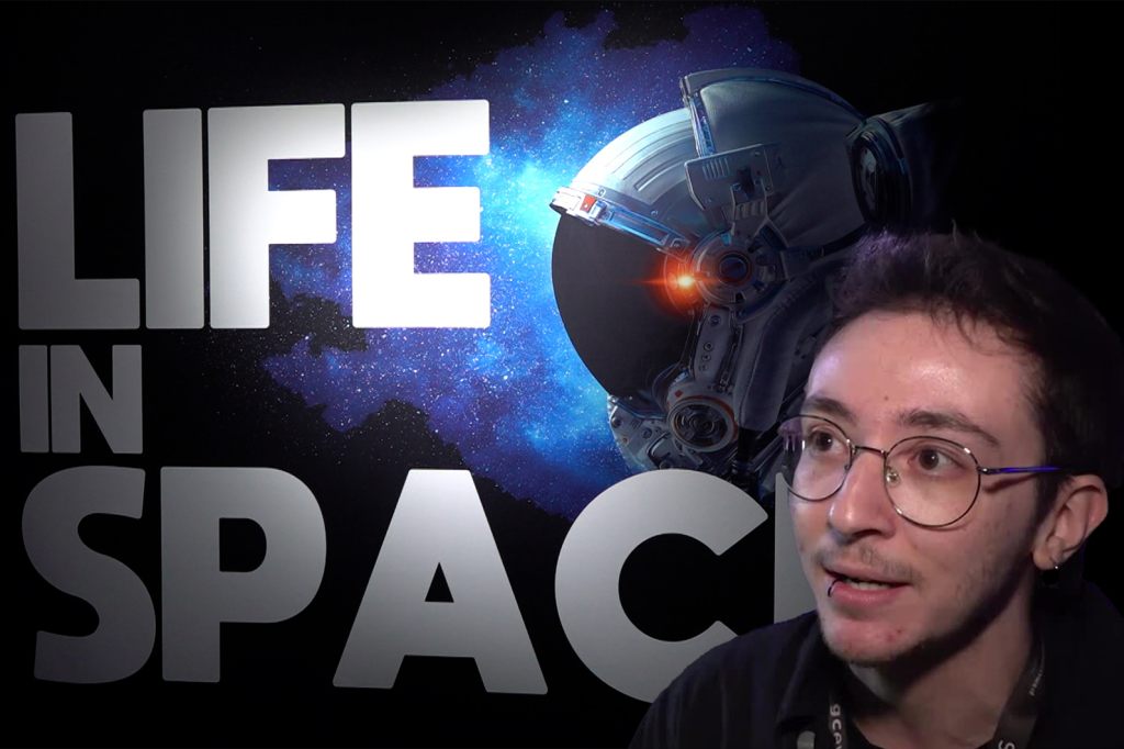 «Life in Space»: Eintauchen in den Weltraum im 1. Stock der Messehalle