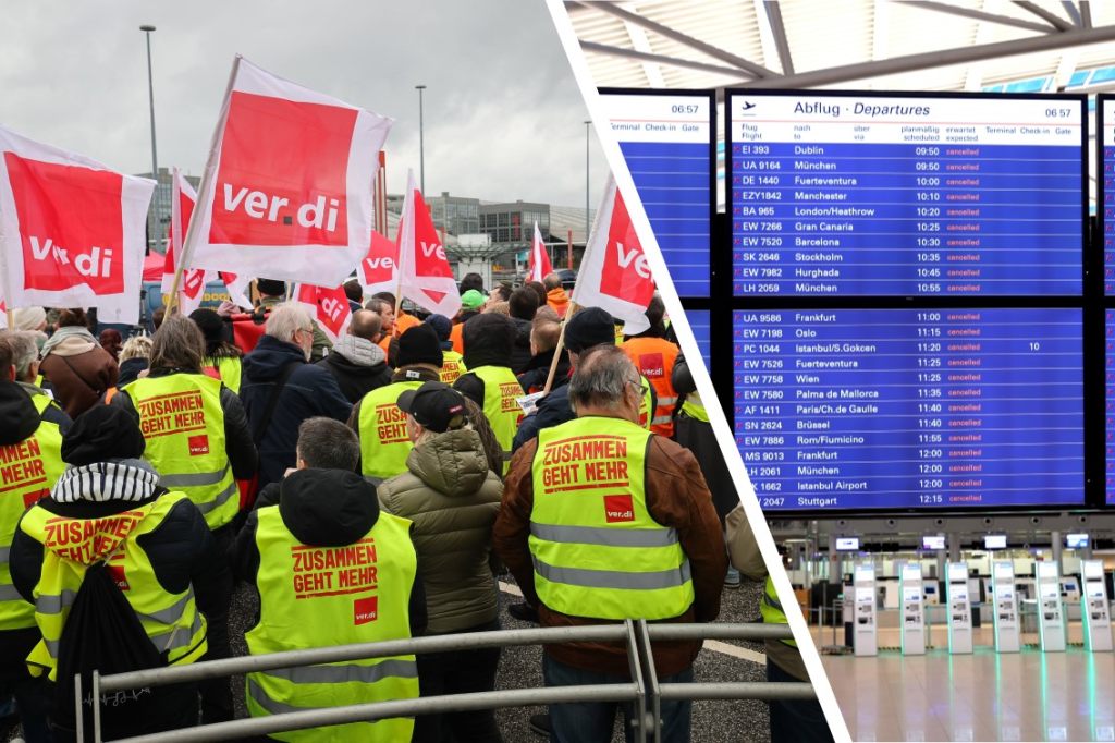 Verdi ruft Lufthansa-Bodenpersonal ab Dienstag zu Warnstreik auf