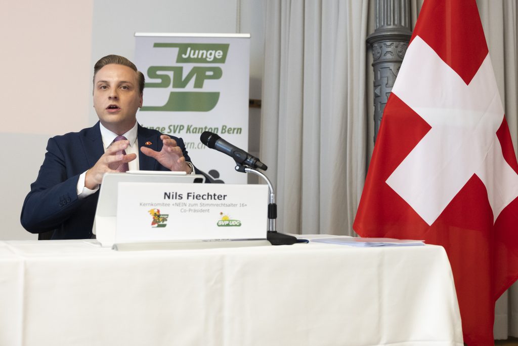 Nils Fiechter ist neuer Präsident der Jungen SVP