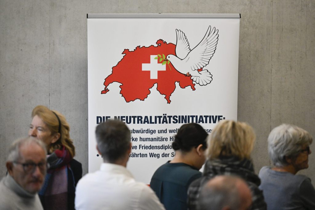 140’000 Unterschriften: Neutralitätsinitiative kommt zustande