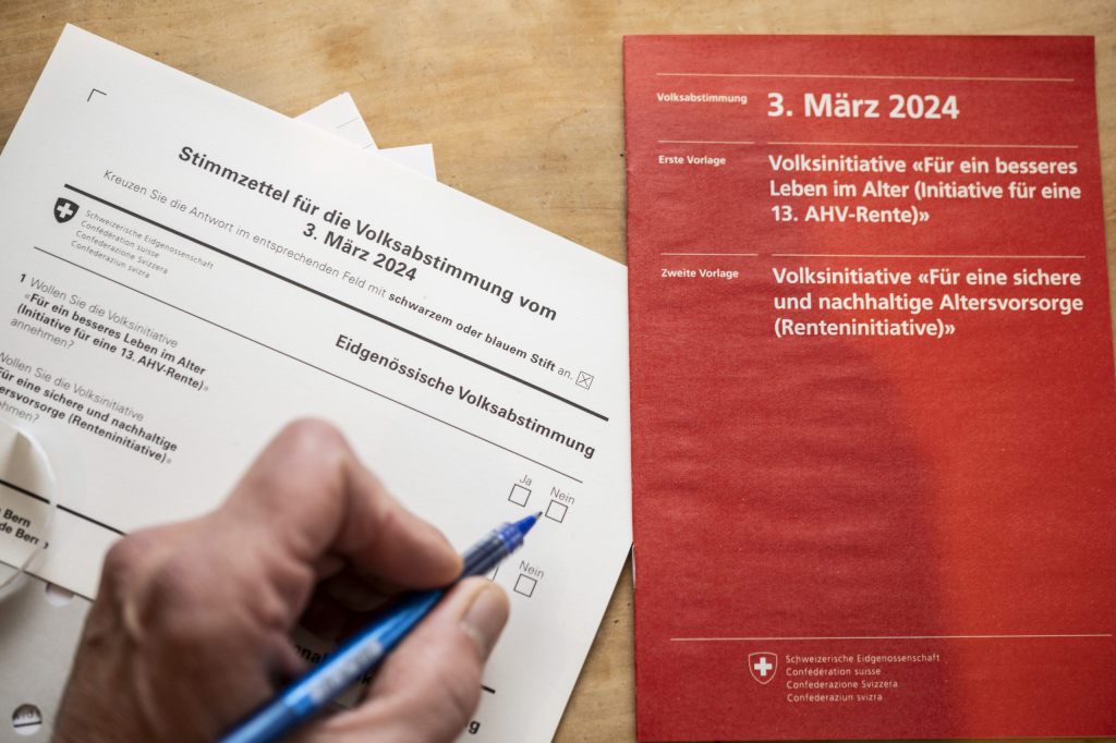 Abstimmungsresultat: Ja zur 13. AHV-Rente und Nein zur Renteninitiative