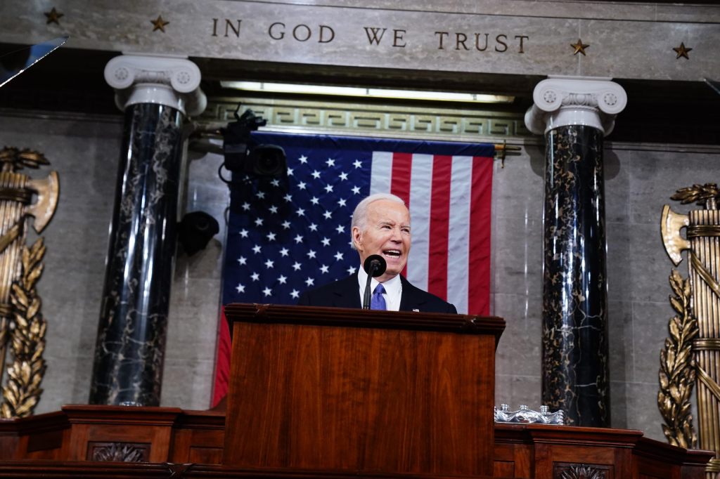 Ein energischer Präsident: Bidens Wahlkampf-Rede zur Lage der Nation