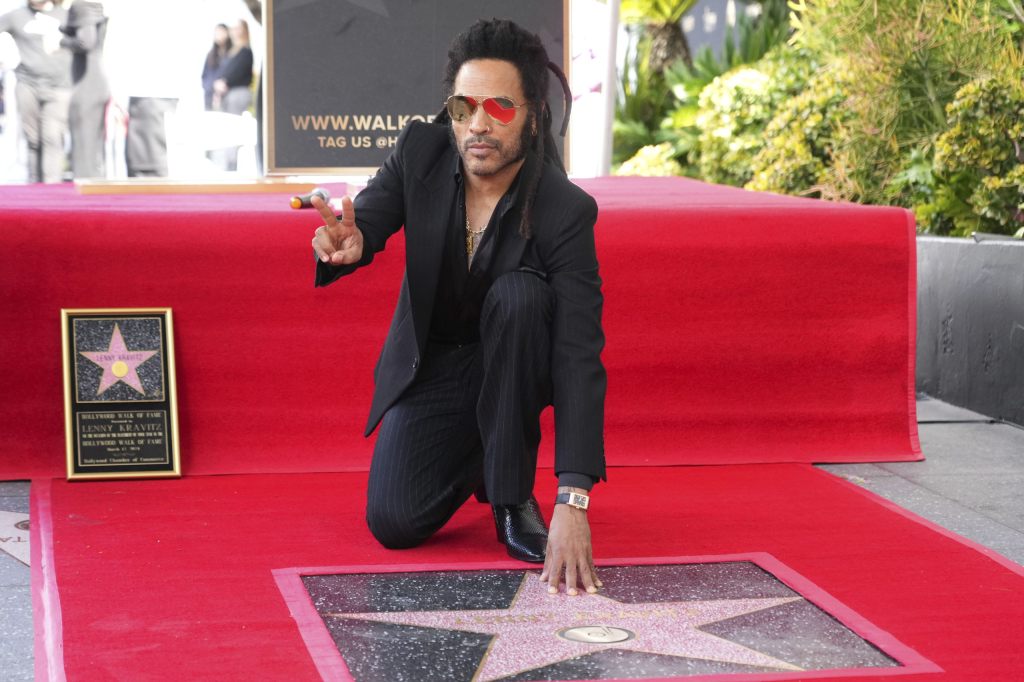 Lenny Kravitz mit Stern auf «Walk of Fame» gefeiert