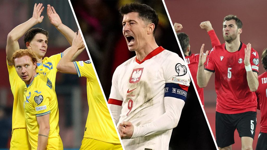 EM-Qualifikation: Ukraine, Polen und Georgien sind dabei
