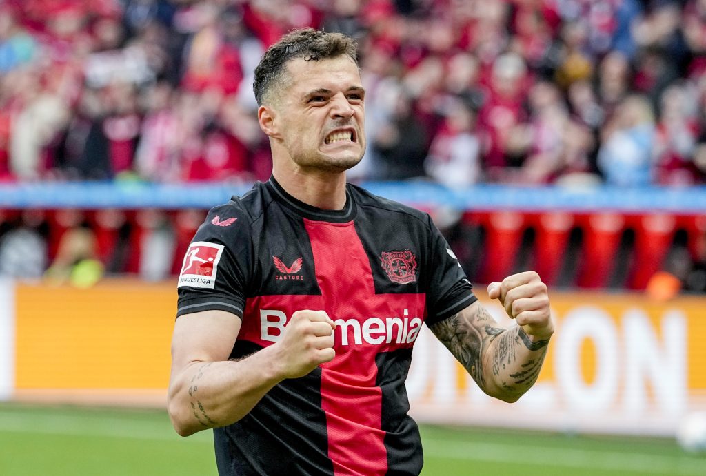 Leverkusen mit Granit Xhaka erstmals deutscher Meister