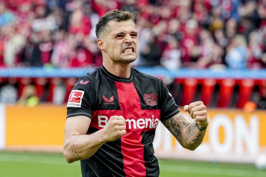 Leverkusen mit Granit Xhaka erstmals deutscher Meister