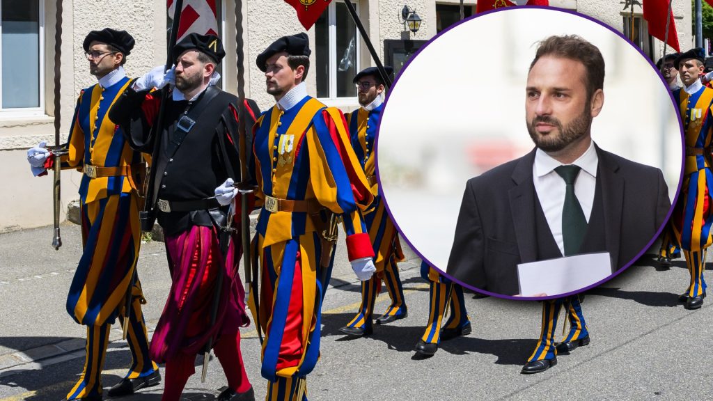 Vom Vatikan nach Bern: Die Karriere des ehemaligen Gardisten Martin Siedler