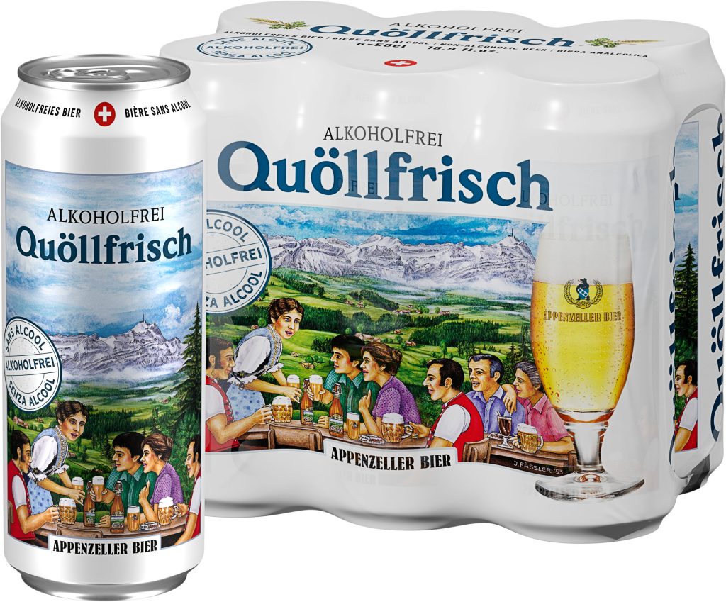 Zum Tag des Schweizer Bieres: Quöllfrisch lanciert alkoholfreie Variante