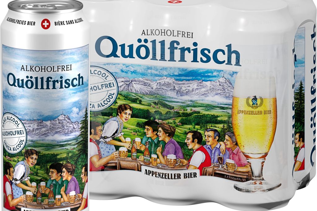 Zum Tag des Schweizer Bieres: Quöllfrisch lanciert alkoholfreie Variante
