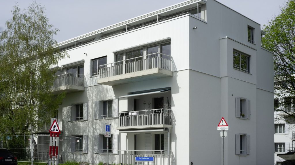 Überbauung «Im Rheinacker» saniert – und um 36 Wohnungen erweitert