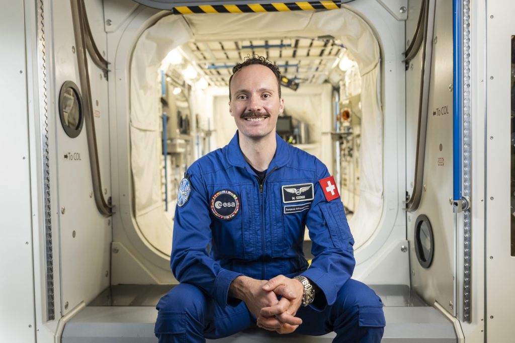Der neue Schweizer Astronaut Sieber hat keine Angst vor dem All