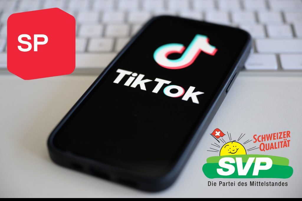 SVP und SP politisieren am häufigsten auf Tiktok