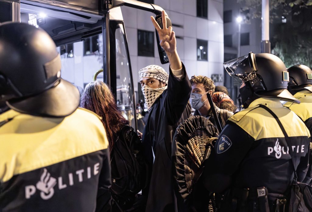 125 Festnahmen bei Protesten an Amsterdamer Universität