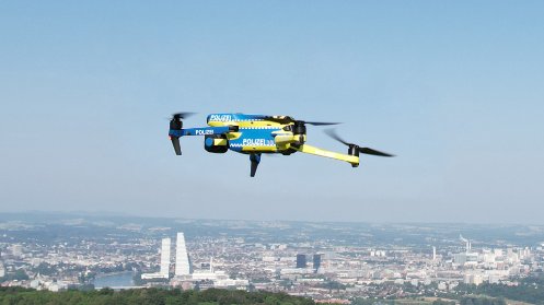 Während zwei Jahren: Polizei testet Einsatz von Drohnen