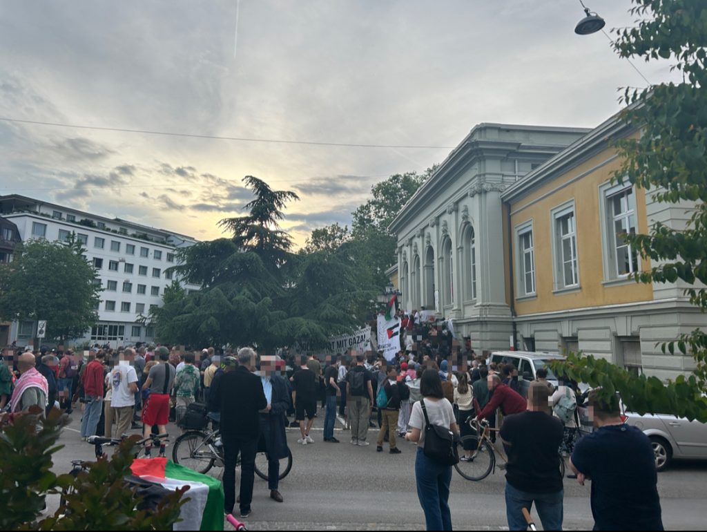 Uni Basel lässt Protestierende bis Mittwochmorgen gewähren