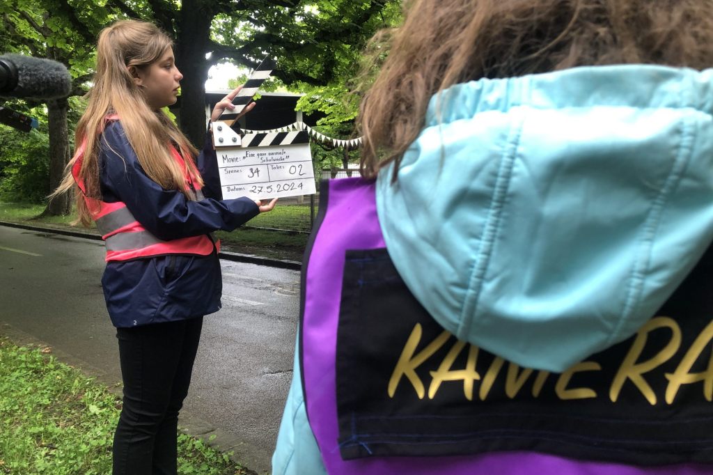 «Eine ganz normale Schulwoche»: Ein kleiner Funken Hollywood am Gotthelf-Schulhaus