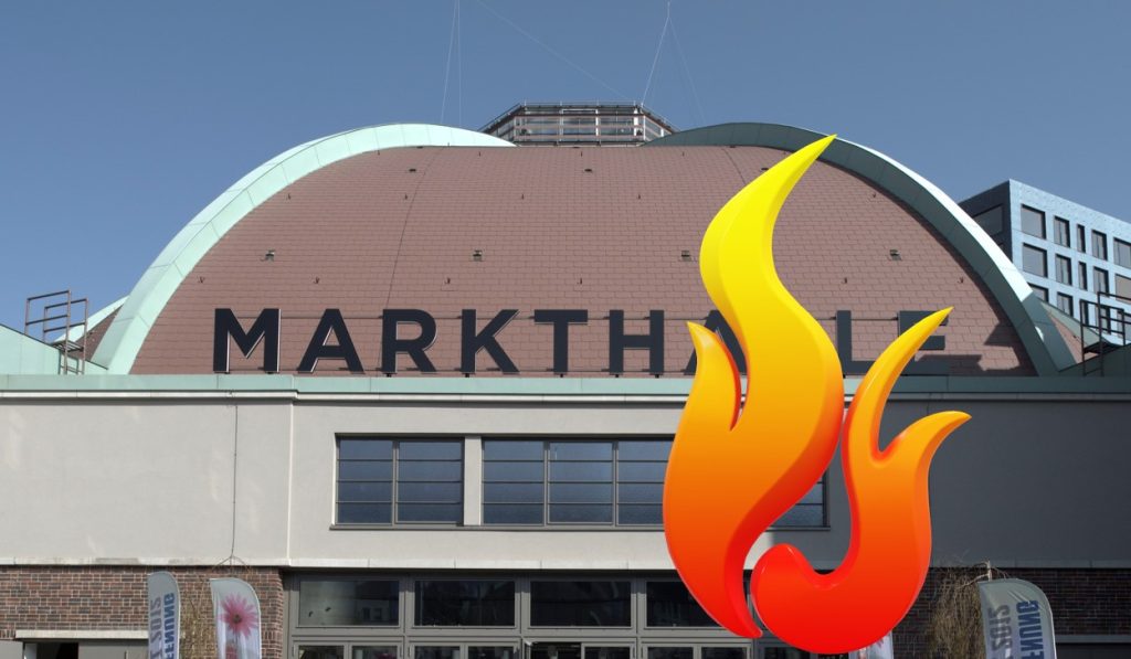 Der Grossbrand in der Markthalle, der bis heute nicht aufgeklärt werden konnte