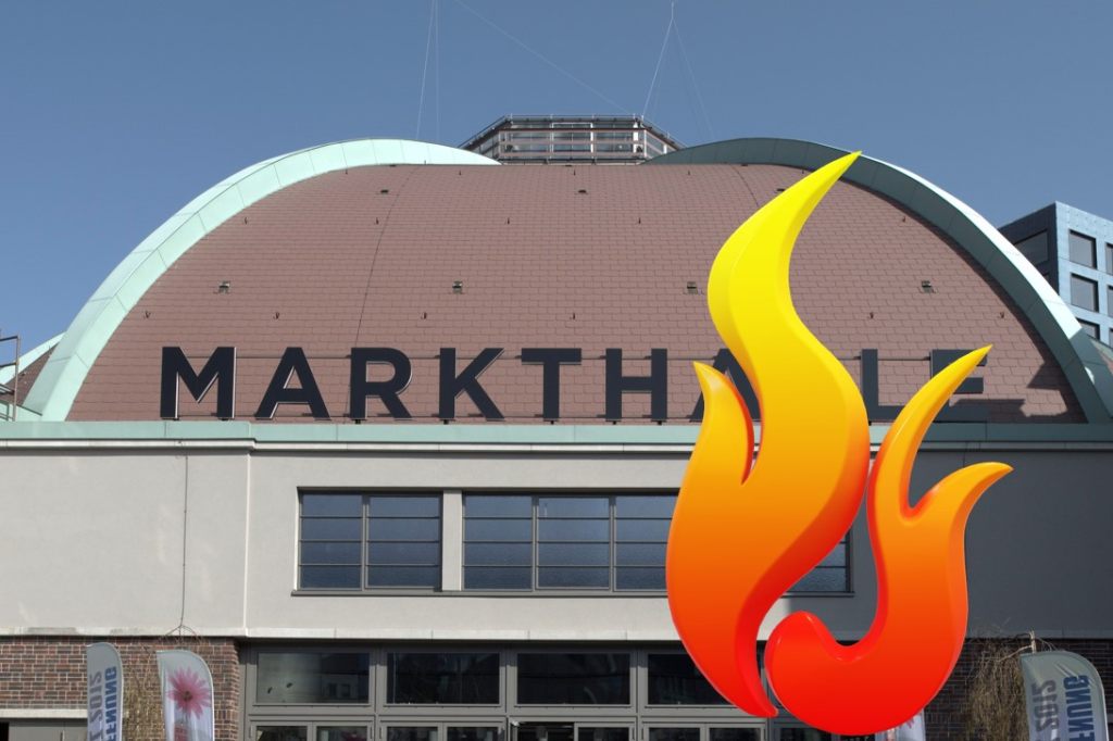 Der Grossbrand in der Markthalle, der bis heute nicht aufgeklärt werden konnte