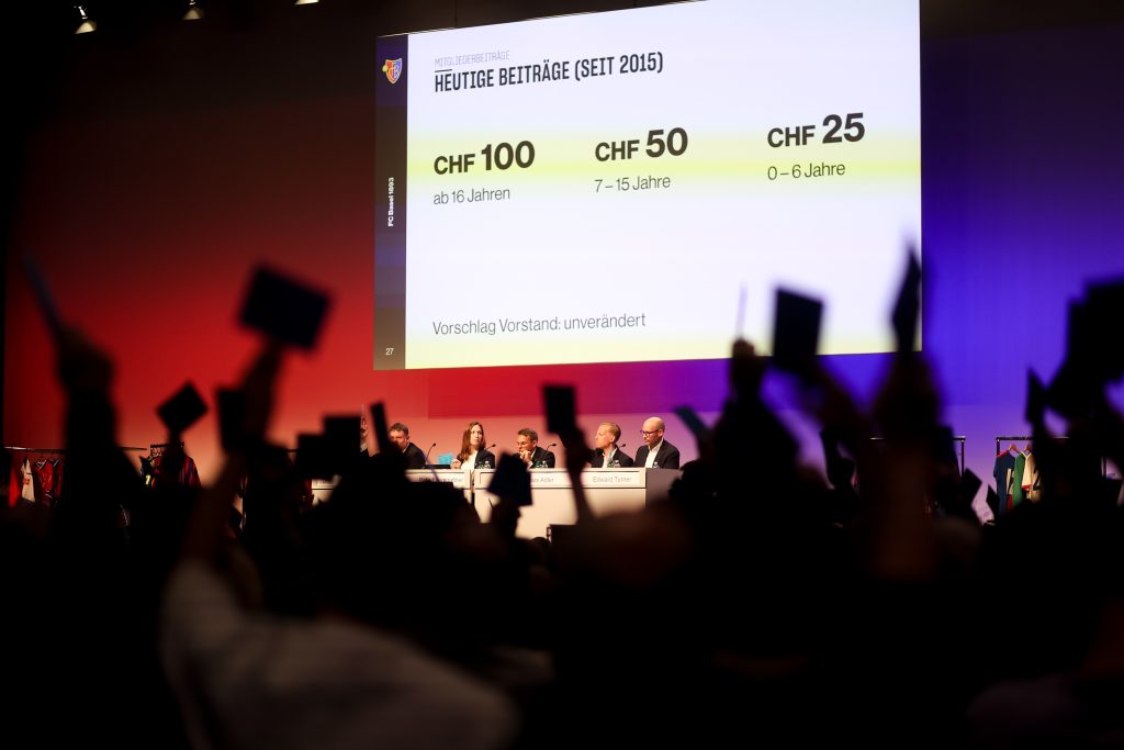 Trotz gesunkenen Vertrauens in die Führung: Alle FCB-Bosse wiedergewählt