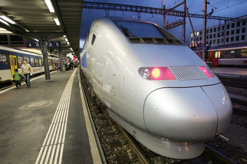 Als der TGV zum ersten Mal von Basel nach Paris fuhr