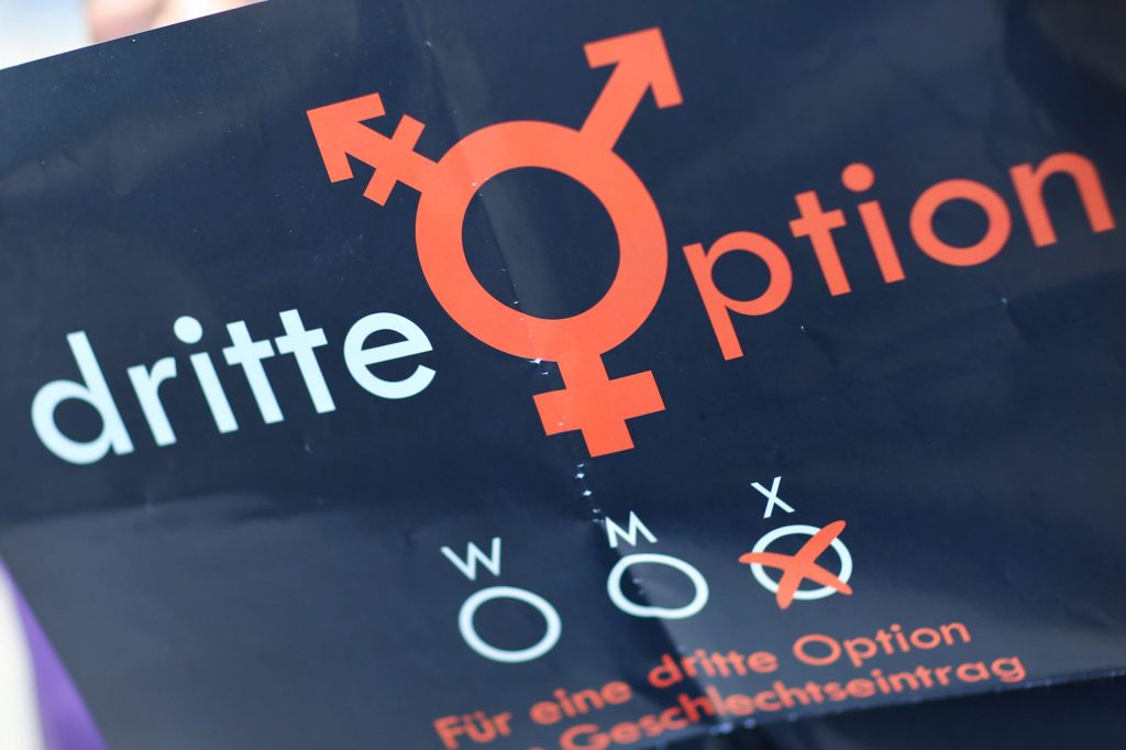 Mehrheit ist gegen ein drittes Geschlecht